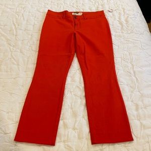 Anthropologie essential slim trousers